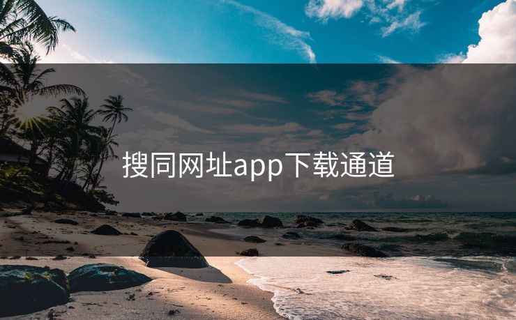 搜同网址app下载通道
